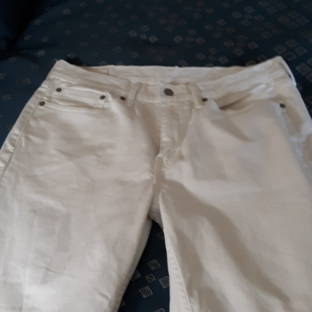 Levi's Mens White Jeans waist 34 length 30